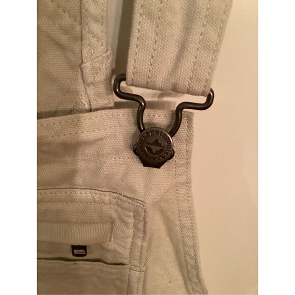 Patagonia Stand Up Short Overalls Sz M Dyno White - Picture 4 of 11